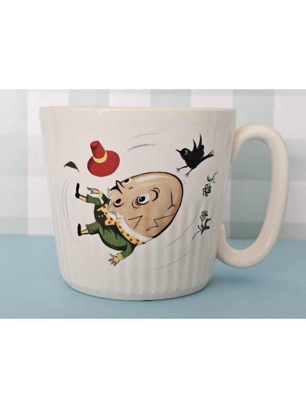 Vintage Humpty Dumpty Mug, Child's Mug, Old Foley Style